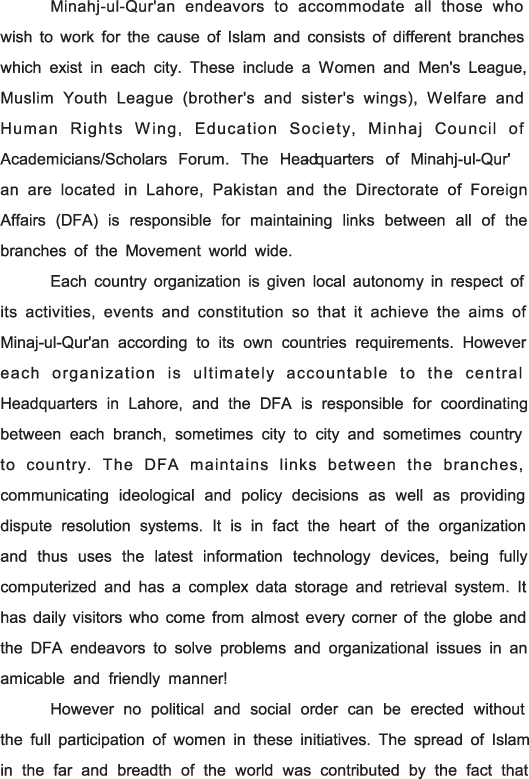 MWYL International, A brief Introduction